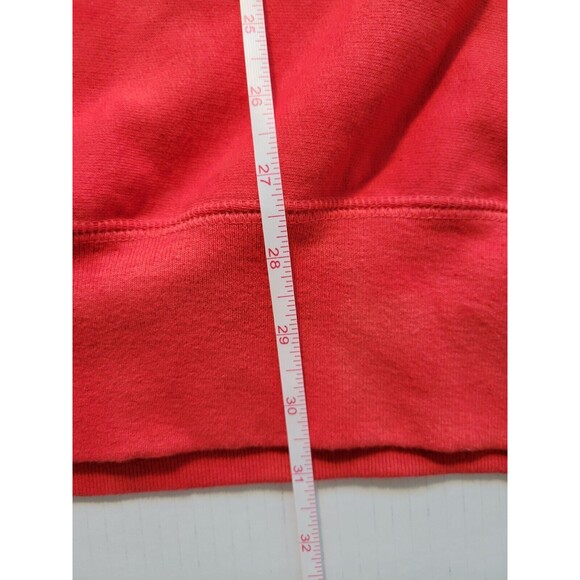 Undefeated 5 Strikes Logo White Red Ombre  Pullover Short Sleeve Sweater Mens L. - Picture 6 of 8